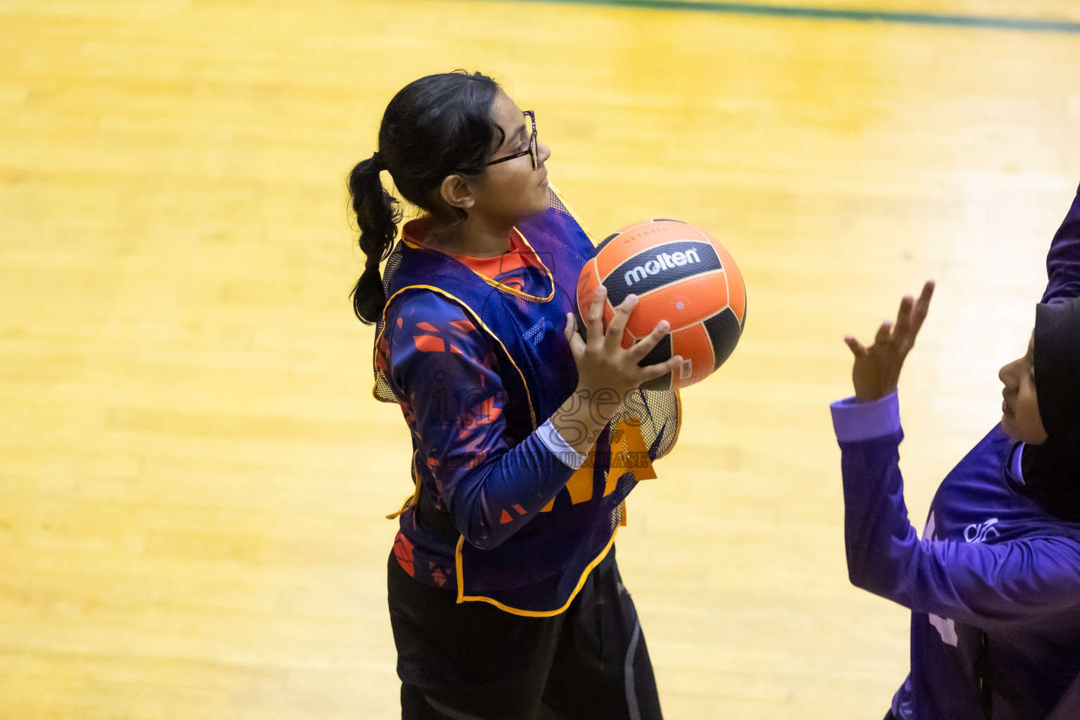 Day 11 of 25th Inter-School Netball Tournament was held in Social Center at Male', Maldives on Wednesday, 21st August 2024.