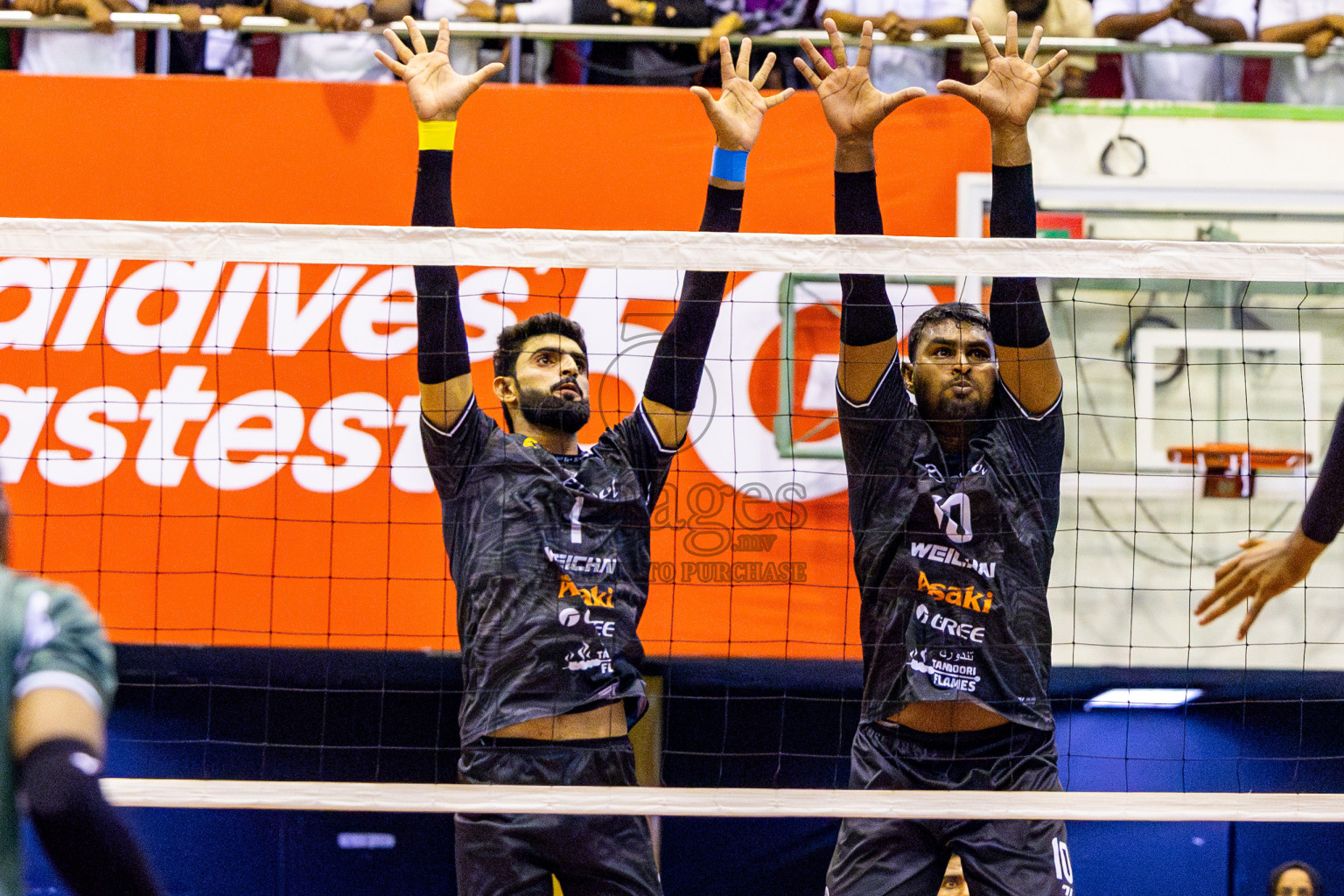 Dhivehi Sifainge Club vs Club HDC in the Final of MILO VAM Cup 2025 held in Male', Maldives on Wednesday, 2nd July 2025 at Social Center Indoor Hall Photos By: Nausham Waheed / images.mv