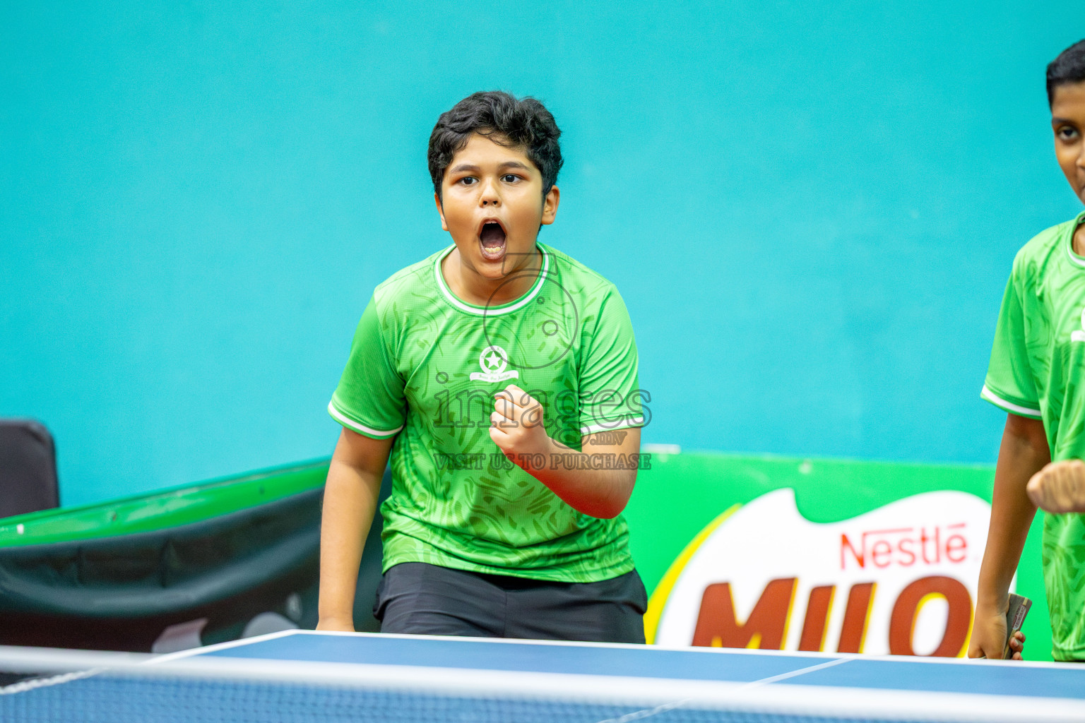 Day 2 of Interschool Table Tennis Tournament 2025 held at Male' TT Hall, Male', Maldives on Thursday, 15th May 2025. Photos By: Ismail Thoriq / images.mv