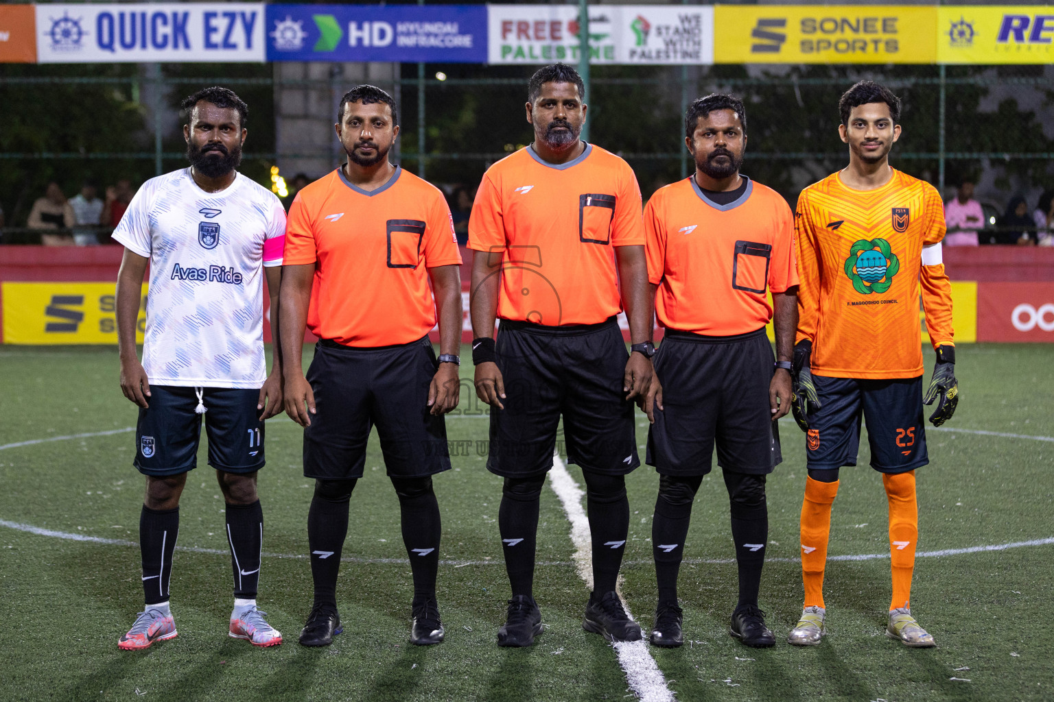 F Magoodhoo vs F Nilandhoo in Day 4 of Golden Futsal Challenge 2024 was held on Thursday, 18th January 2024, in Hulhumale', Maldives Photos: Nausham Waheed / images.mv