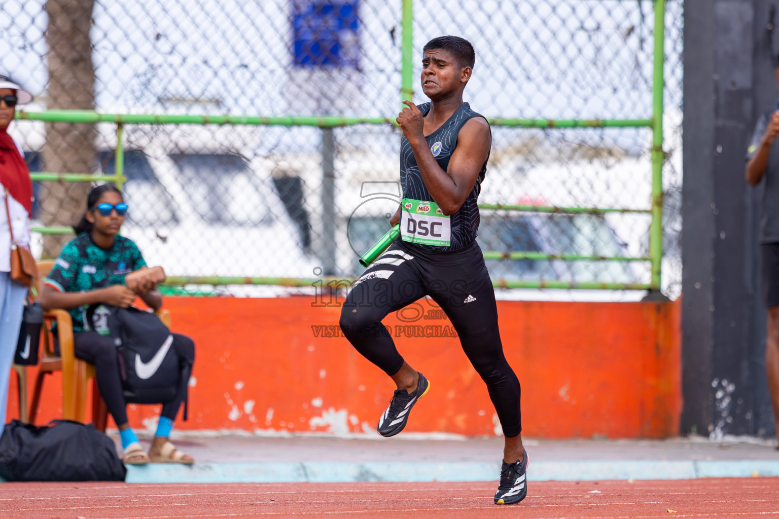 Day 3 of 12th Milo Association Championships was held in Ekuveni Track at Male', Maldives on Saturday, 26th April 2025. Photos: Ismail Thoriq / images.mv