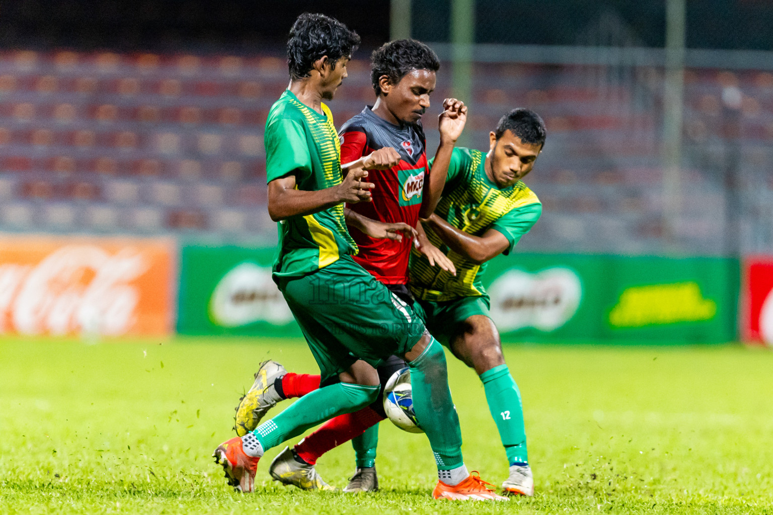 Maziya SRC vs United Victory in Day 7 of Under 19 Youth Championship 2024 was held at National Stadium in Male', Maldives on Monday, 27th June 2024. Photos: Nausham Waheed / images.mv