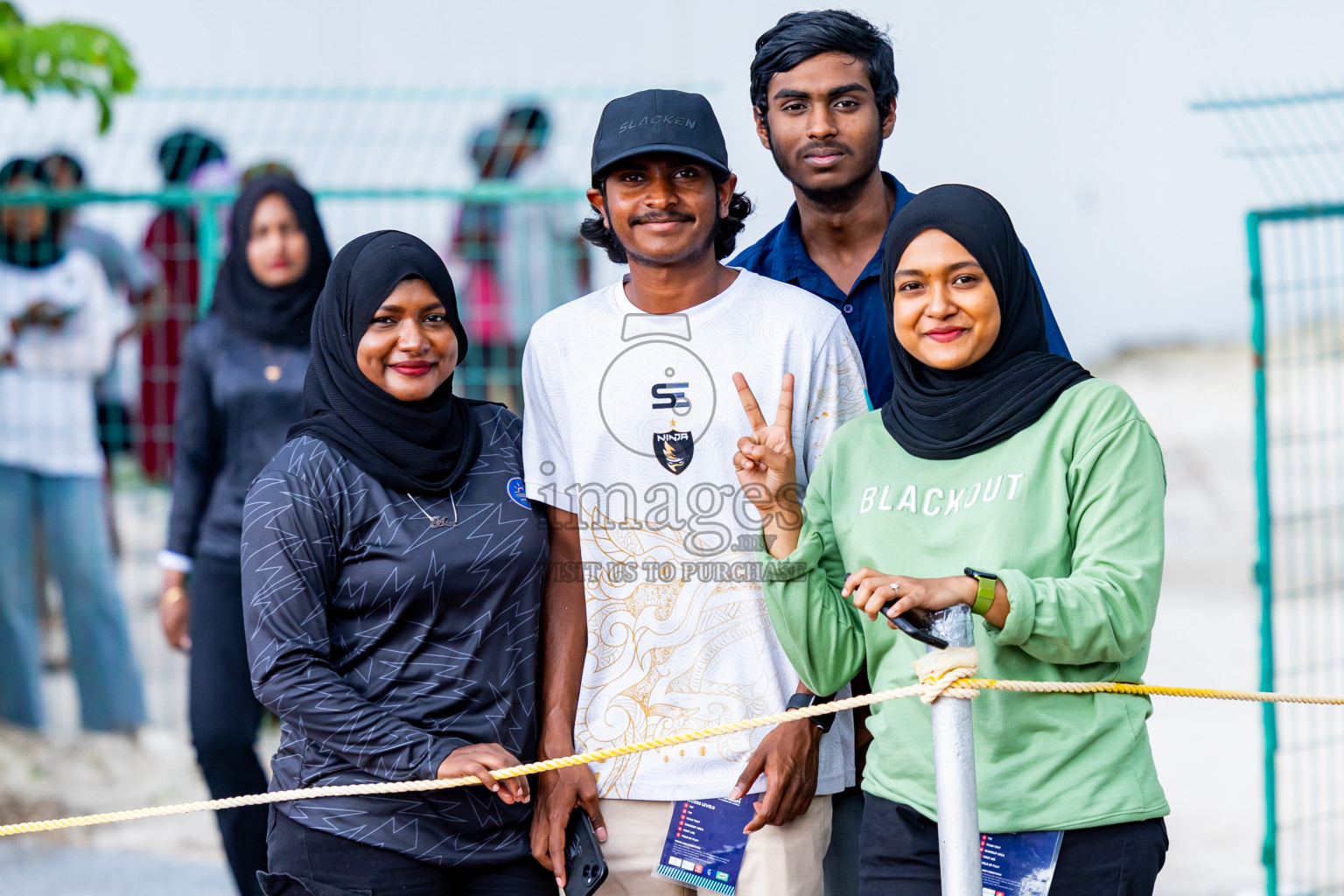 Day 3 of MWSC Interschool Athletics Championships 2024 held in Hulhumale Running Track, Hulhumale, Maldives on Monday, 11th November 2024. Photos by:  Nausham Waheed / Images.mv