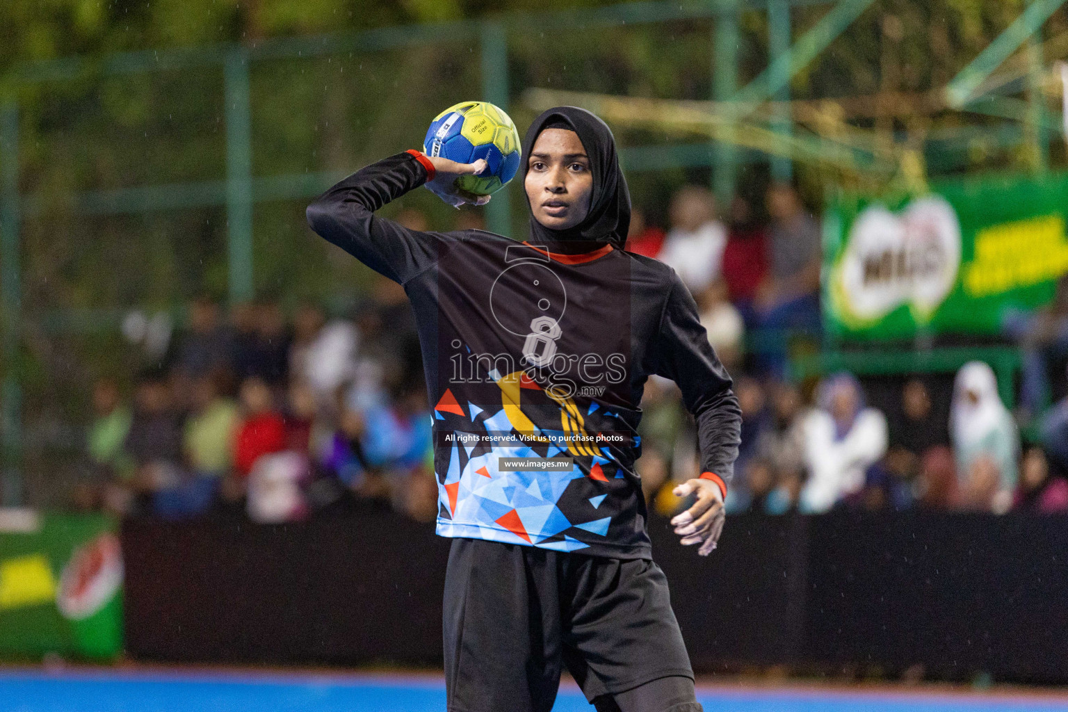 Day 4 of 7th Inter-Office/Company Handball Tournament 2023, held in Handball ground, Male', Maldives on Monday, 18th September 2023 Photos: Nausham Waheed/ Images.mv