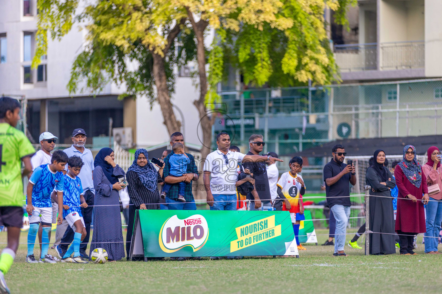 Day 2  of MILO Academy Championship 2024 - U12 was held at Henveiru Grounds in Male', Maldives on Thursday, 5th July 2024. Photos: Shuu Abdul Sattar / images.mv