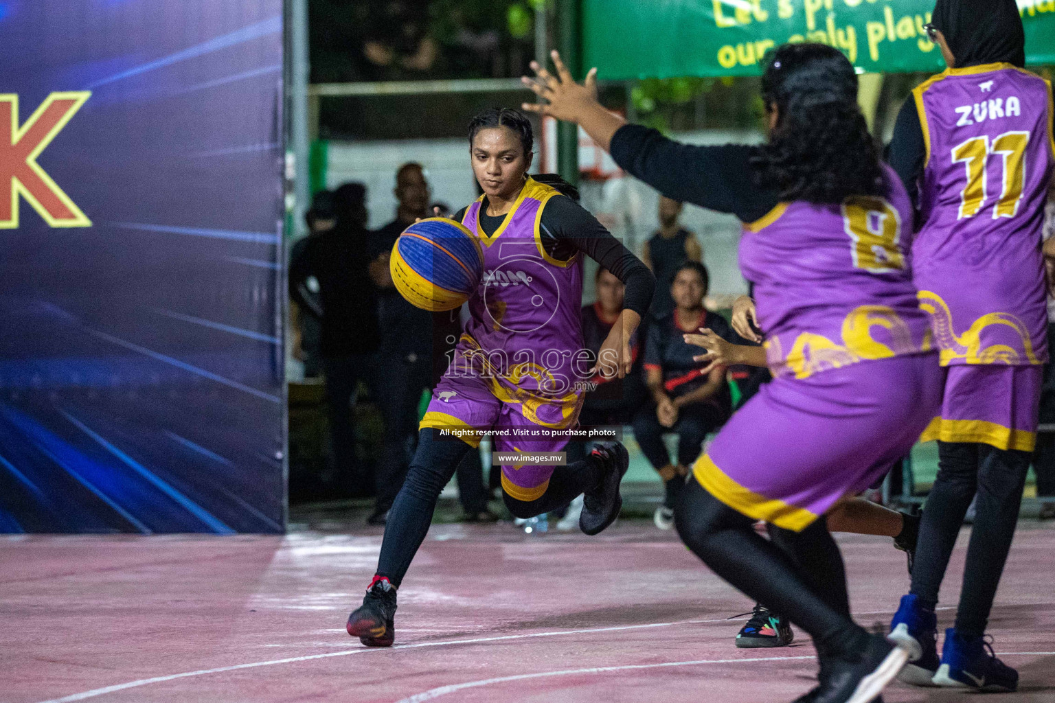 Day4 of Slamdunk by Sosal on 15th April 2023 held in Male'. Photos: Nausham waheed /images.mv