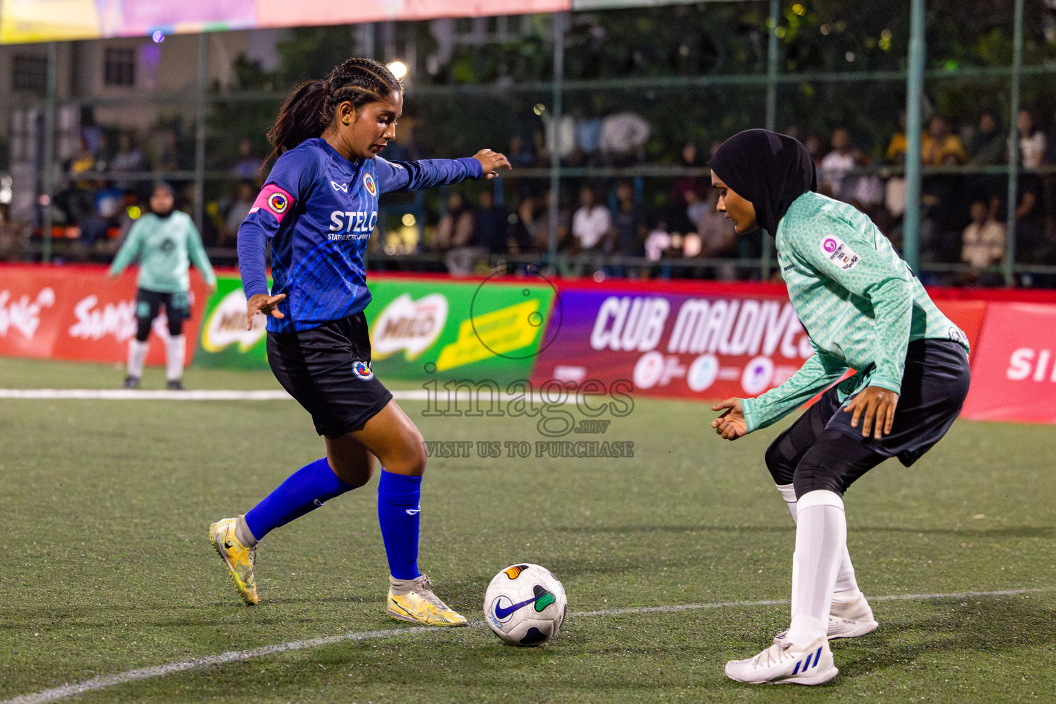 STELCO RECREATION CLUB vs TEAM DHARUMAVANTHA in Eighteen Thirty 2024 held in Rehendi Futsal Ground, Hulhumale', Maldives on Thursday, 5th September 2024. 
Photos: Hassan Simah / images.mv