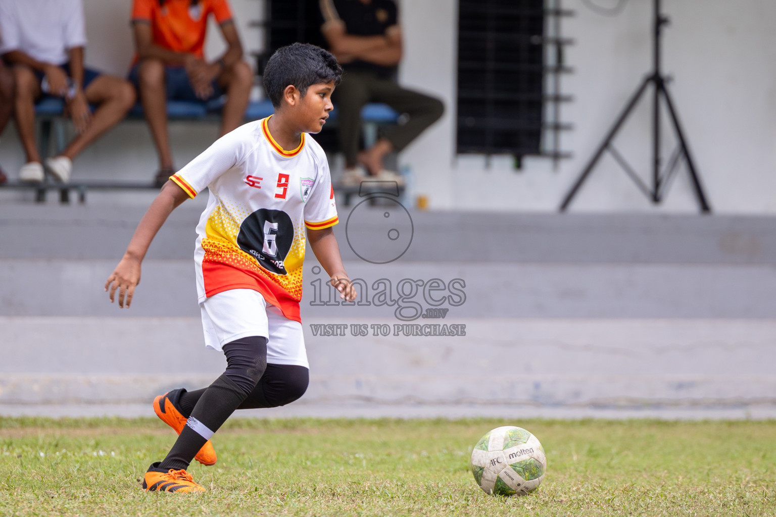 Day 2 of MILO Academy Championship 2024 - U12 was held at Henveiru Grounds in Male', Maldives on Friday, 5th July 2024.
Photos: Ismail Thoriq / images.mv