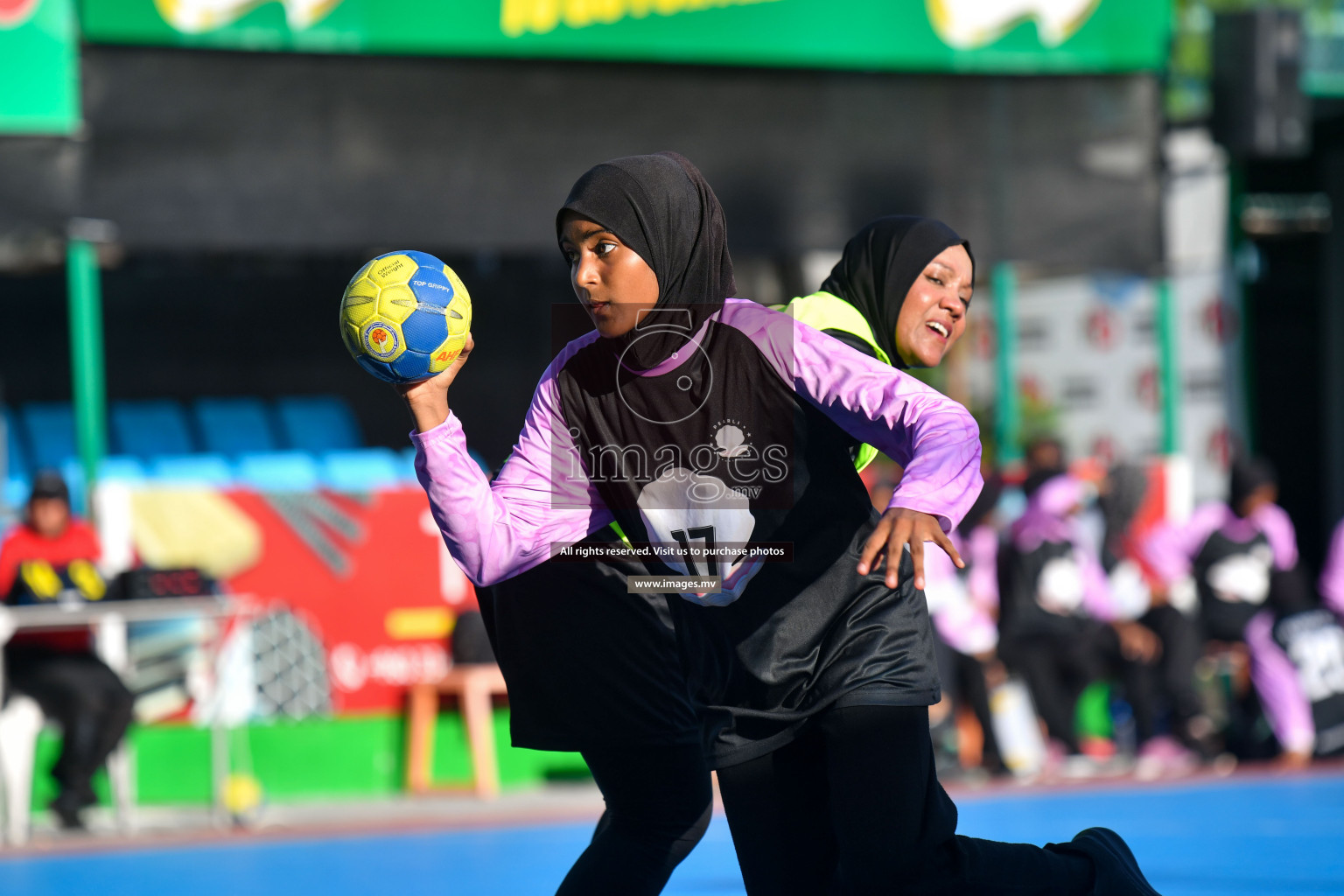 Day 8 of 6th MILO Handball Maldives Championship 2023, held in Handball ground, Male', Maldives on 27th May 2023 Photos: Nausham Waheed/ Images.mv