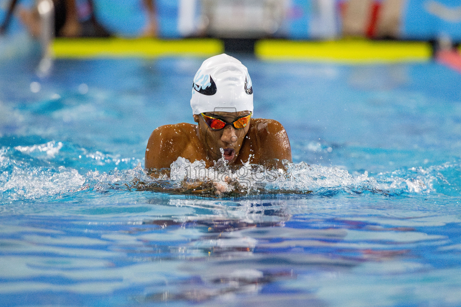 Day 4 of National Swimming Competition 2024 held in Hulhumale', Maldives on Monday, 16th December 2024. 
Photos: Hassan Simah / images.mv