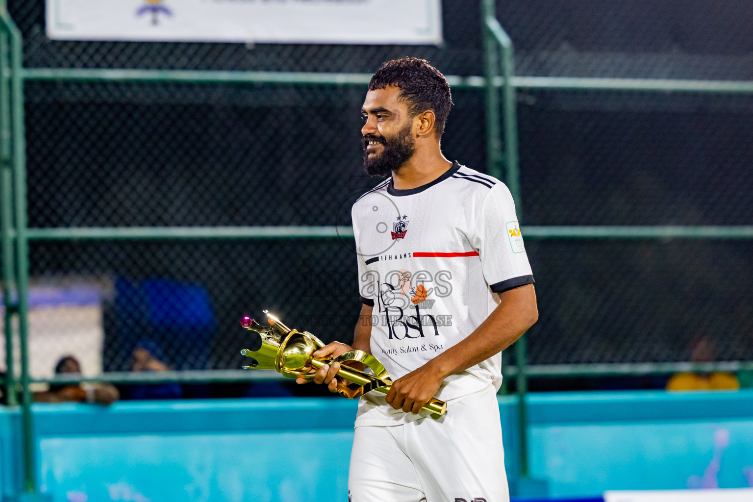 Ifhaams vs Dee Cee Jay SC in Final of Laamehi Dhiggaru Ekuveri Futsal Challenge 2025 was held on Tuesday, 29th July 2025, at Dhiggaru Futsal Ground, Dhiggaru, Maldives Photos: Nausham Waheed  / images.mv