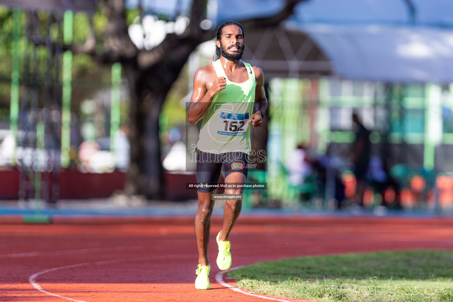 Day 2 of National Athletics Championship 2023 was held in Ekuveni Track at Male', Maldives on Saturday, 25th November 2023. Photos: Nausham Waheed / images.mv