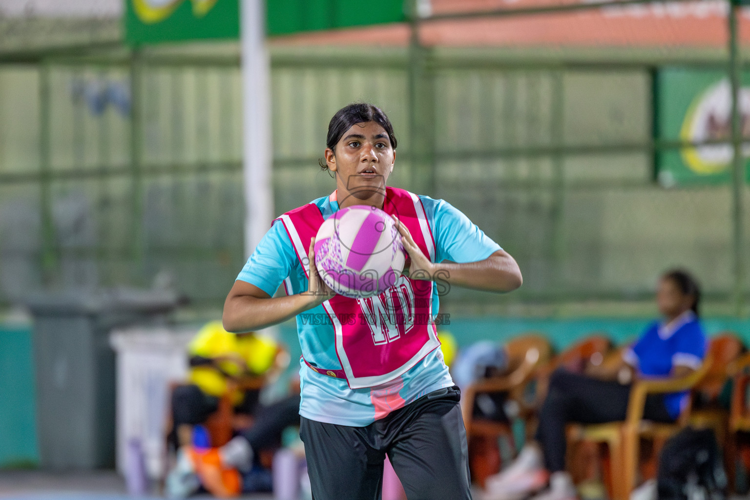 KYRC vs Youth United Sports Club in Division 1 of of National Netball Tournament 2025 held in Ekuveni Netball Court at Male', Maldives on Thursday, 22nd May 2025. Photos: Mohamed Mahfooz Moosa / images.mv