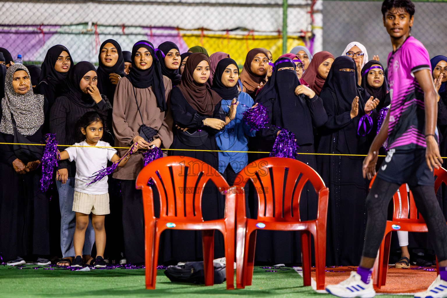 Day 11 of Interschool Volleyball Tournament 2024 was held in Ekuveni Volleyball Court at Male', Maldives on Monday, 2nd December 2024. Photos: Nausham Waheed / images.mv