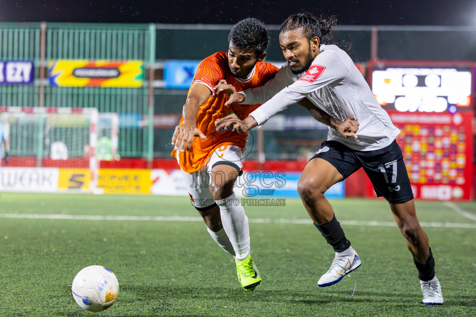 Th Hirilandhoo vs Th Omadhoo in Atoll Round Semi Final on Day 22 of Golden Futsal Challenge 2025 was held on Sunday , 26th January 2025, in Hulhumale', Maldives.
Photos: Ismail Thoriq / images.mv