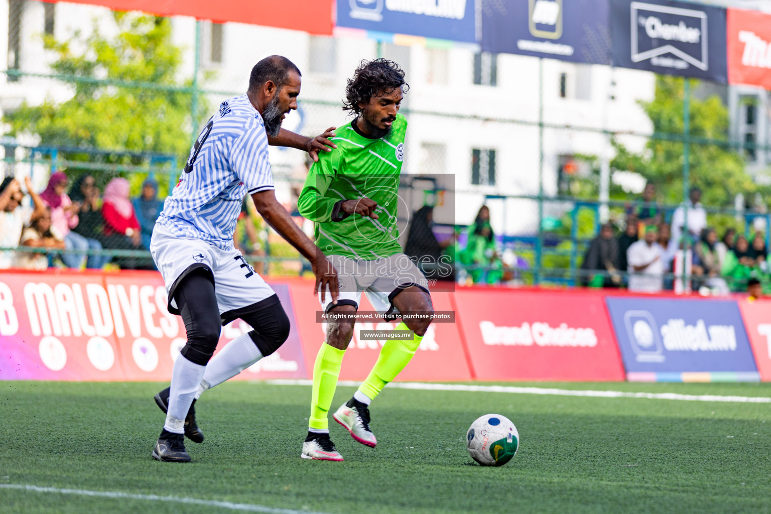 TEAM DJA vs TRC - Transport in Club Maldives Cup Classic 2023 held in Hulhumale, Maldives, on Wednesday, 19th July 2023 Photos: Hassan Simah  / images.mv