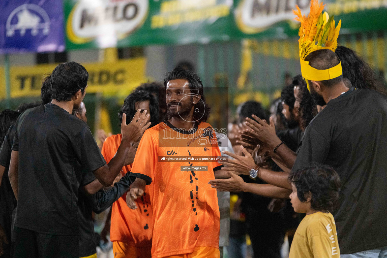 RRC Vs FSM in the Semi Finals of Club Maldives 2021 held in Hulhumale, Maldives on 19 December 2021. Photos: Shuu Abdul Sattar / images.mv