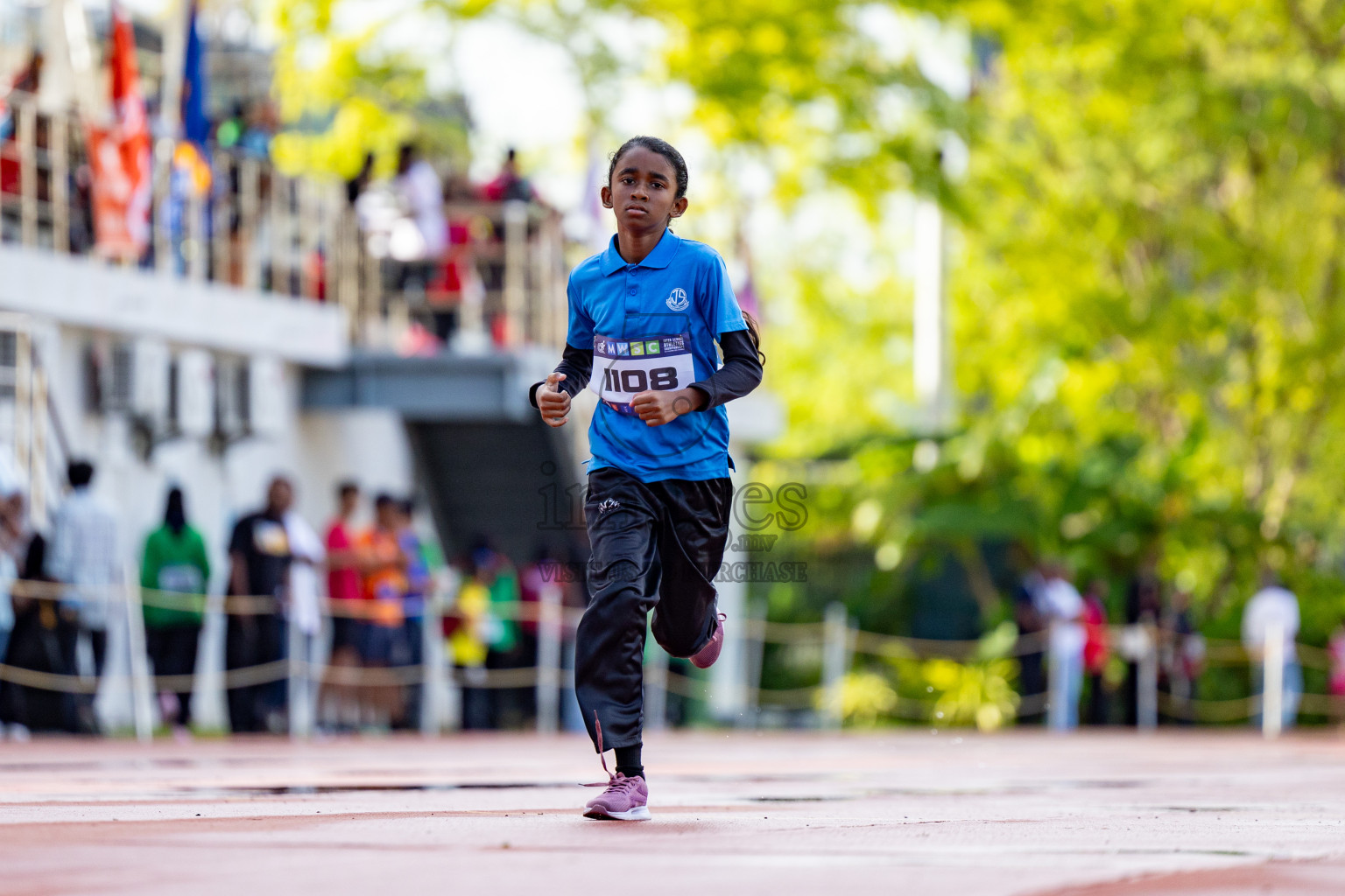 Day 1 of MWSC Interschool Athletics Championships 2024 held in Hulhumale Running Track, Hulhumale, Maldives on Saturday, 9th November 2024. 
Photos by: Ismail Thoriq, Hassan Simah / Images.mv