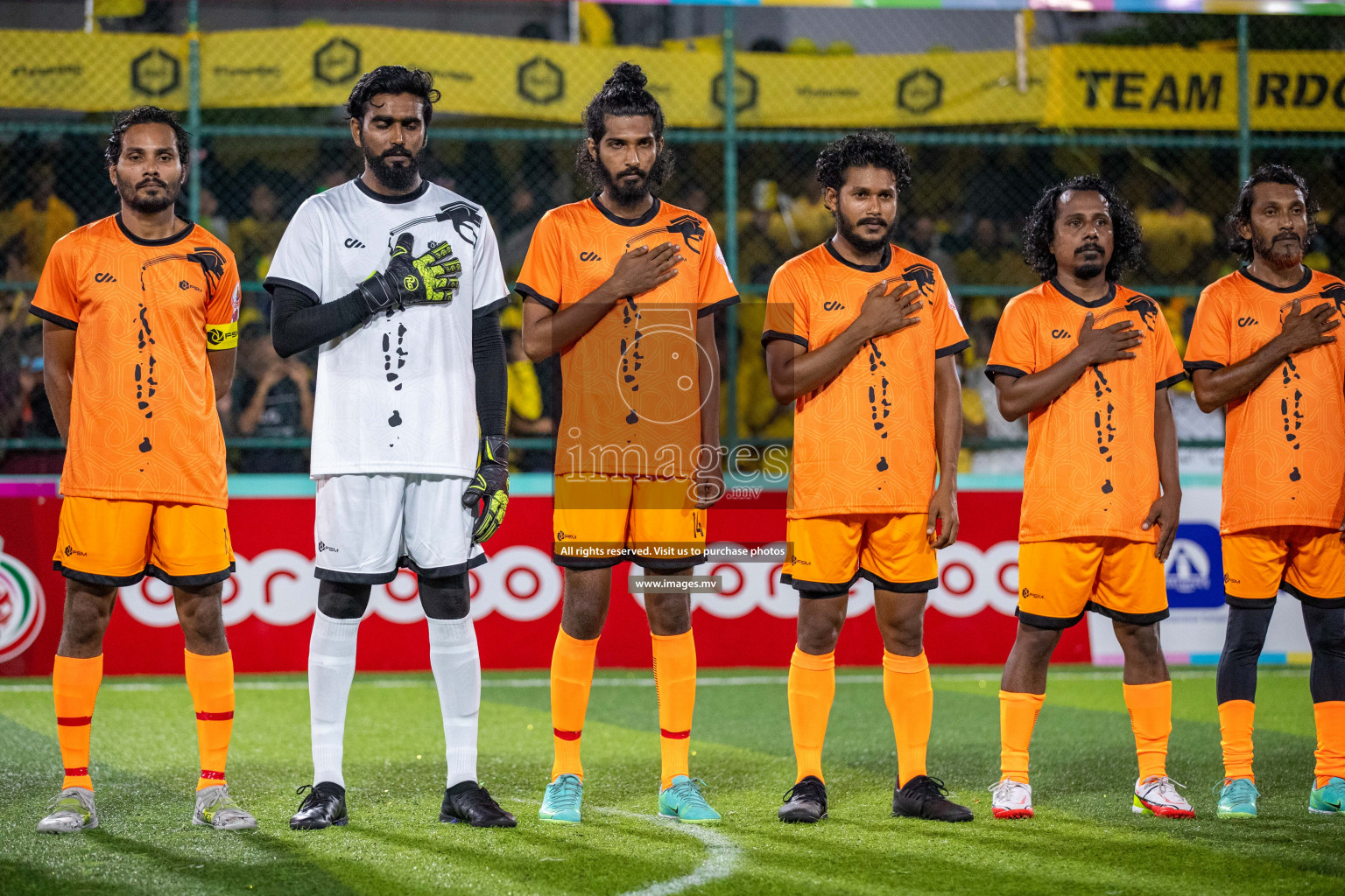 RRC Vs FSM in the Semi Finals of Club Maldives 2021 held in Hulhumale, Maldives on 19 December 2021. Photos: Ismail Thoriq / images.mv