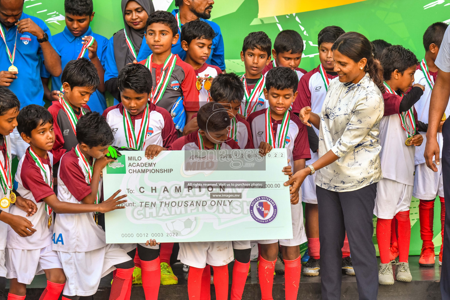 Day 2 of MILO Academy Championship 2022 held in Male' Maldives on Friday, 11th March 2021. Photos by: Nausham Waheed