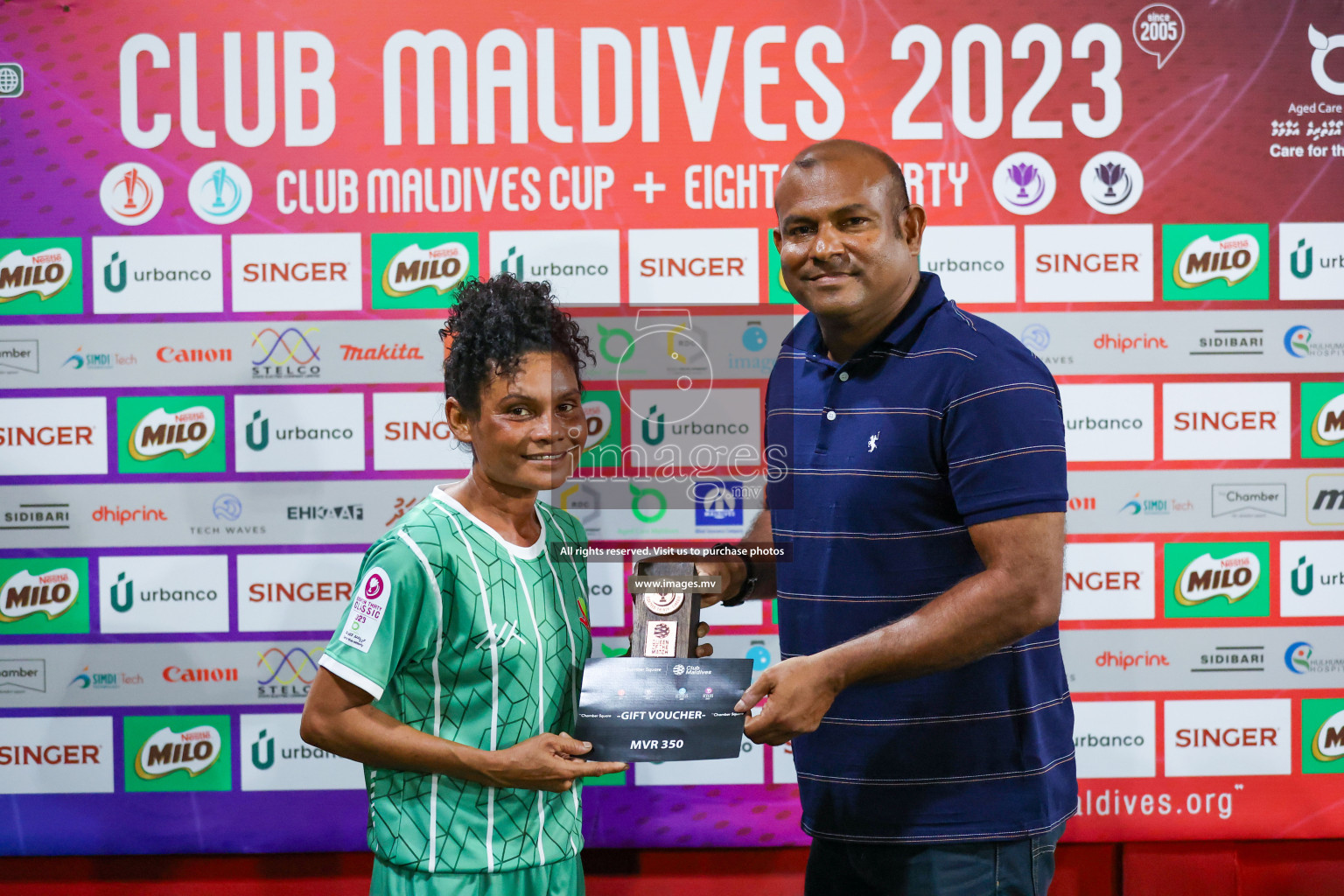 Prison Club vs Club MYS in 18/30 Futsal Fiesta Classic 2023 held in Hulhumale, Maldives, on Friday, 21st July 2023 Photos: Nausham Waheed / images.mv