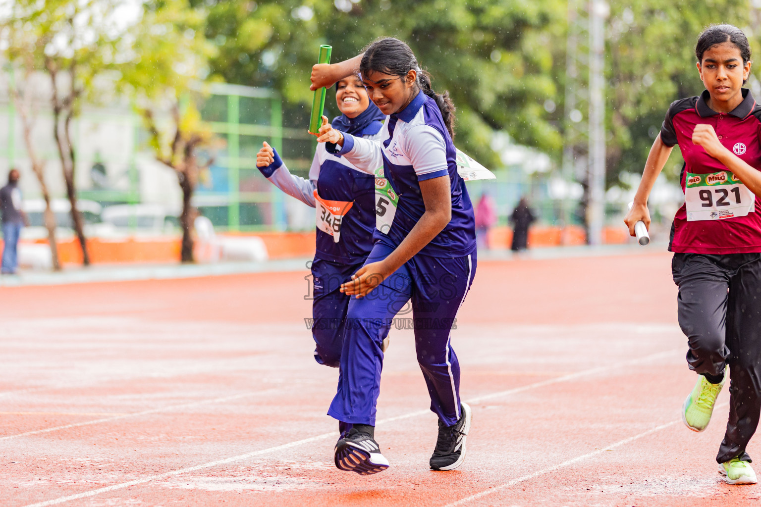 Day 6 of Inter-school Athletics Championship 2025 held in Ekuveni Synthetic Track, Male', Maldives on Sunday, 12th October 2025. Photos by: Areef Adam / Images.mv