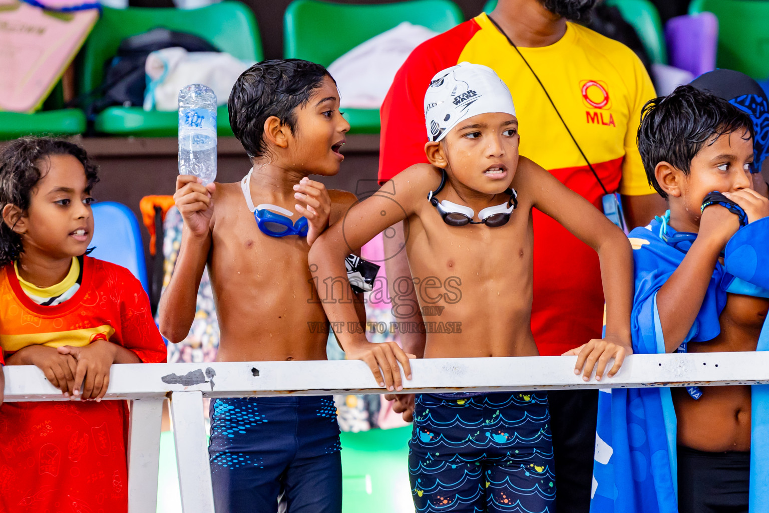 Day 3 of BML 5th National Swimming Kids Festival 2024 held in Hulhumale', Maldives on Wednesday, 20th November 2024. Photos: Nausham Waheed / images.mv