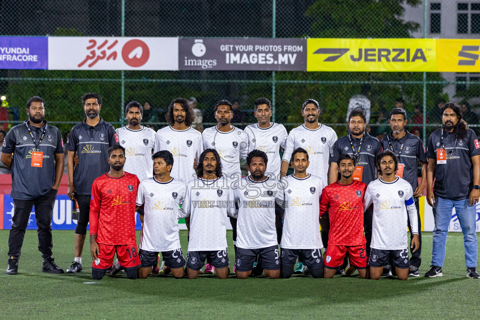 N Velidhoo vs N Miladhoo in Day 3 of Golden Futsal Challenge 2024 was held on Wednesday, 17th January 2024, in Hulhumale', Maldives
Photos: Ismail Thoriq / images.mv