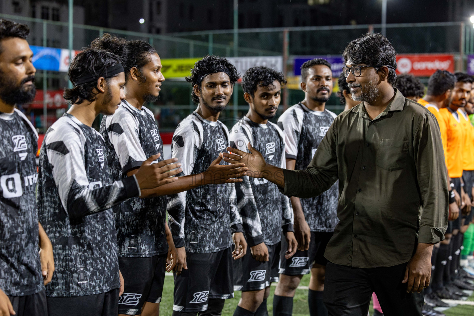 F Bilehdhoo VS F Feeali in Day 21 of Golden Futsal Challenge 2025 was held on Saturday, 25 January 2025, in Hulhumale', Maldives. 
Photos: Hassan Simah / images.mv