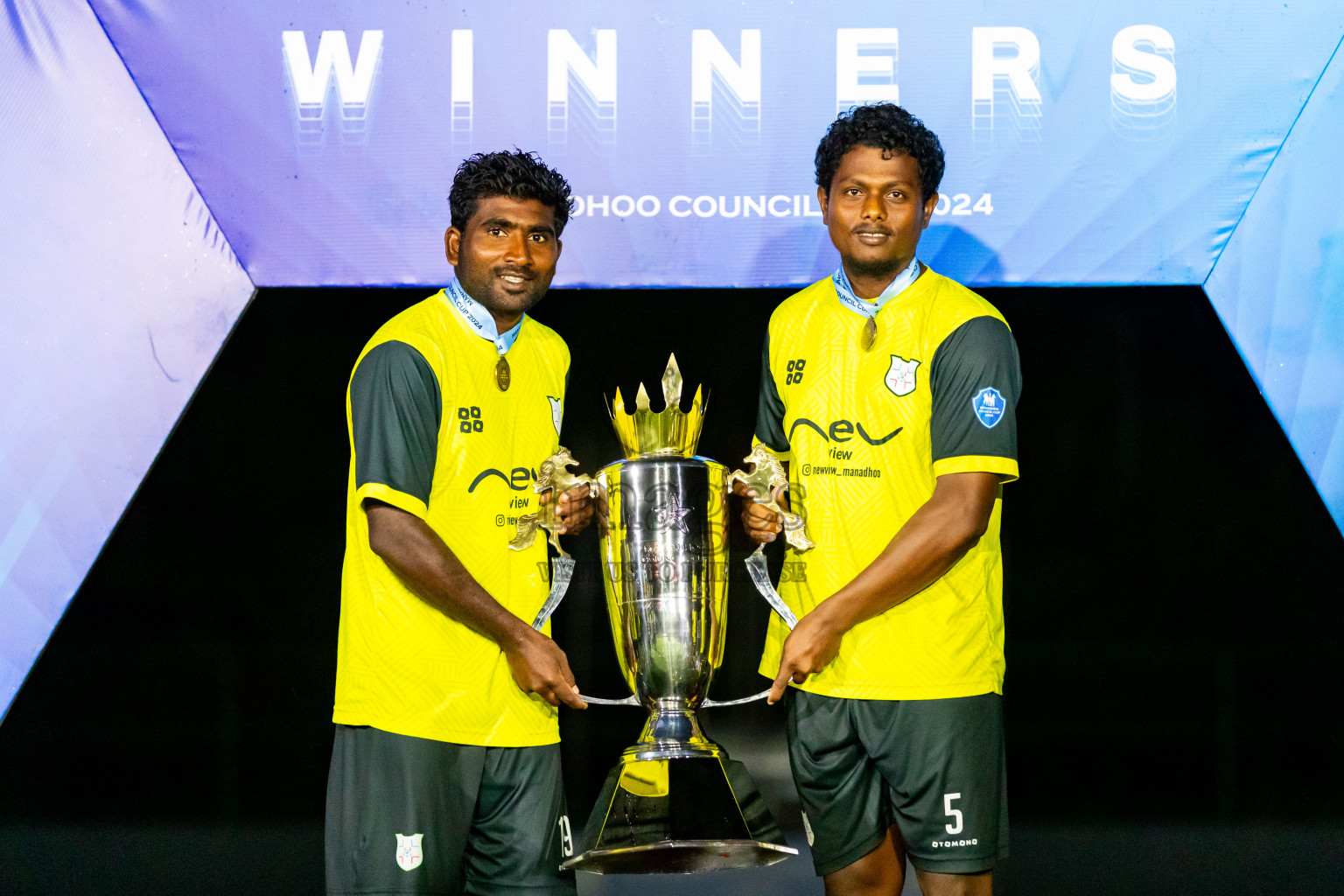 JT Sports vs Kanmathi Juniors from Final of Manadhoo Council Cup 2024 in N Manadhoo Maldives on Tuesday, 27th February 2023. Photos: Nausham Waheed / images.mv