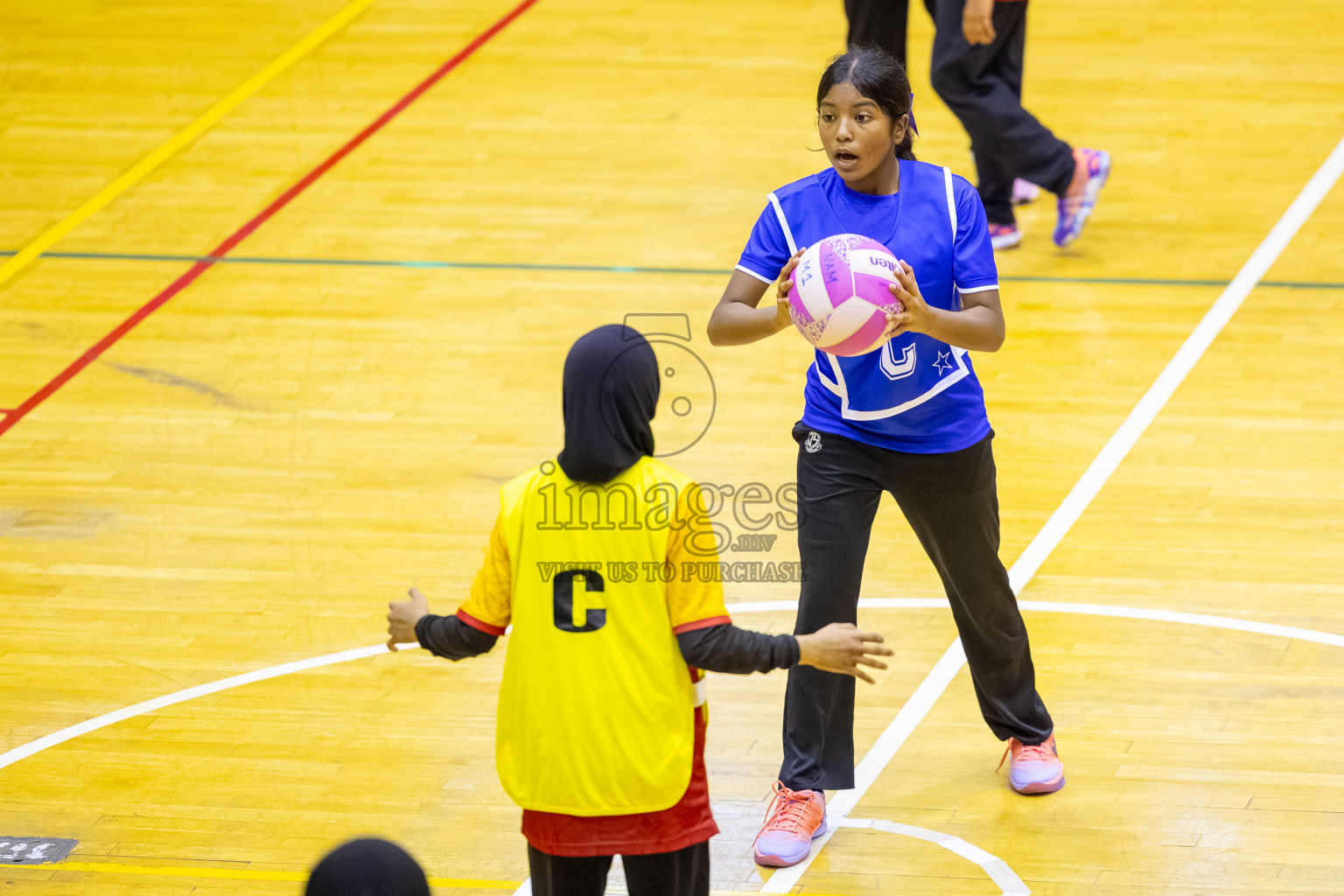 Day 13 of 26th Inter-School Netball Tournament 2025 was held in Social Center Indoor Hall on Saturday, 1st November 2025. Photos: Ismail Thoriq / images.mv