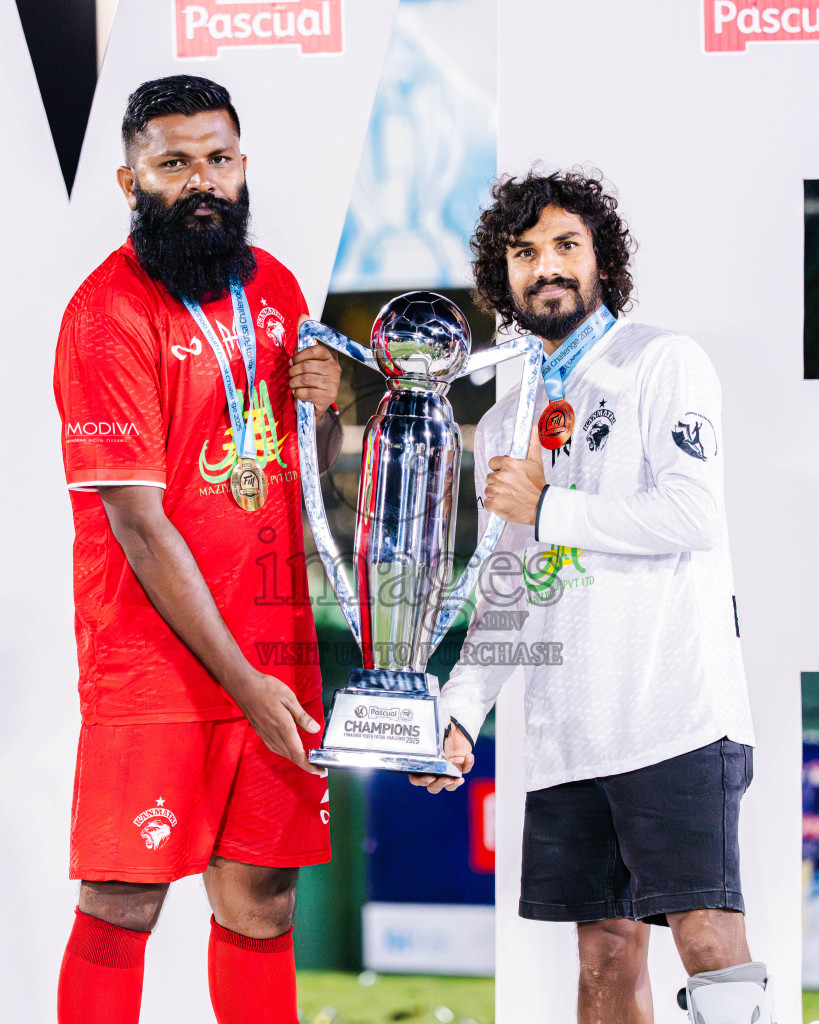Closing Ceremony Day 6 - Fonadhoo Youth Futsal Challenge 2025 held in Fonadhoo Futsal Stadium, L. Fonadhoo, Maldives on Wednesday, 31st October 2025 Photos: Arif Rasheed / images.mv