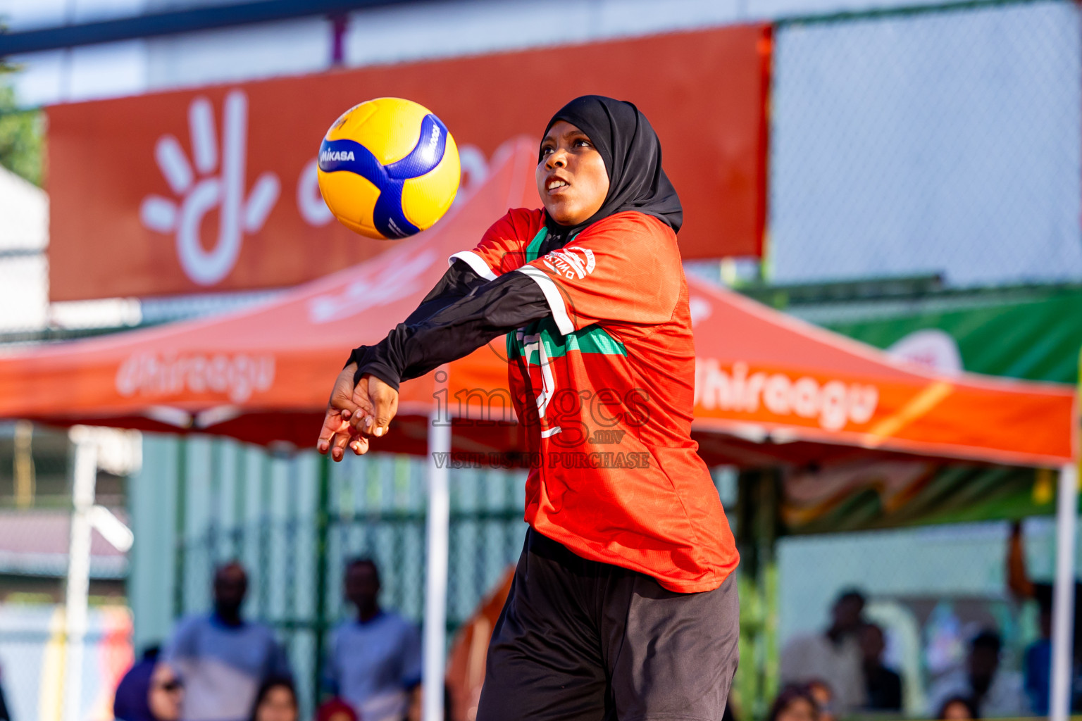 Day 13 of Interschool Volleyball Tournament 2024 was held in Ekuveni Volleyball Court at Male', Maldives on Thursday, 5th December 2024. Photos: Nausham Waheed / images.mv