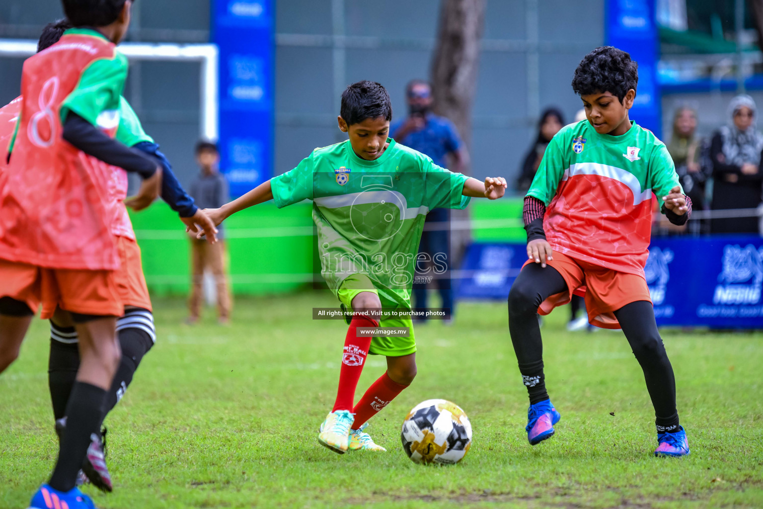 Day 1 of Milo Kids Football Fiesta 2022 was held in Male', Maldives on 19th October 2022. Photos: Nausham Waheed/ images.mv