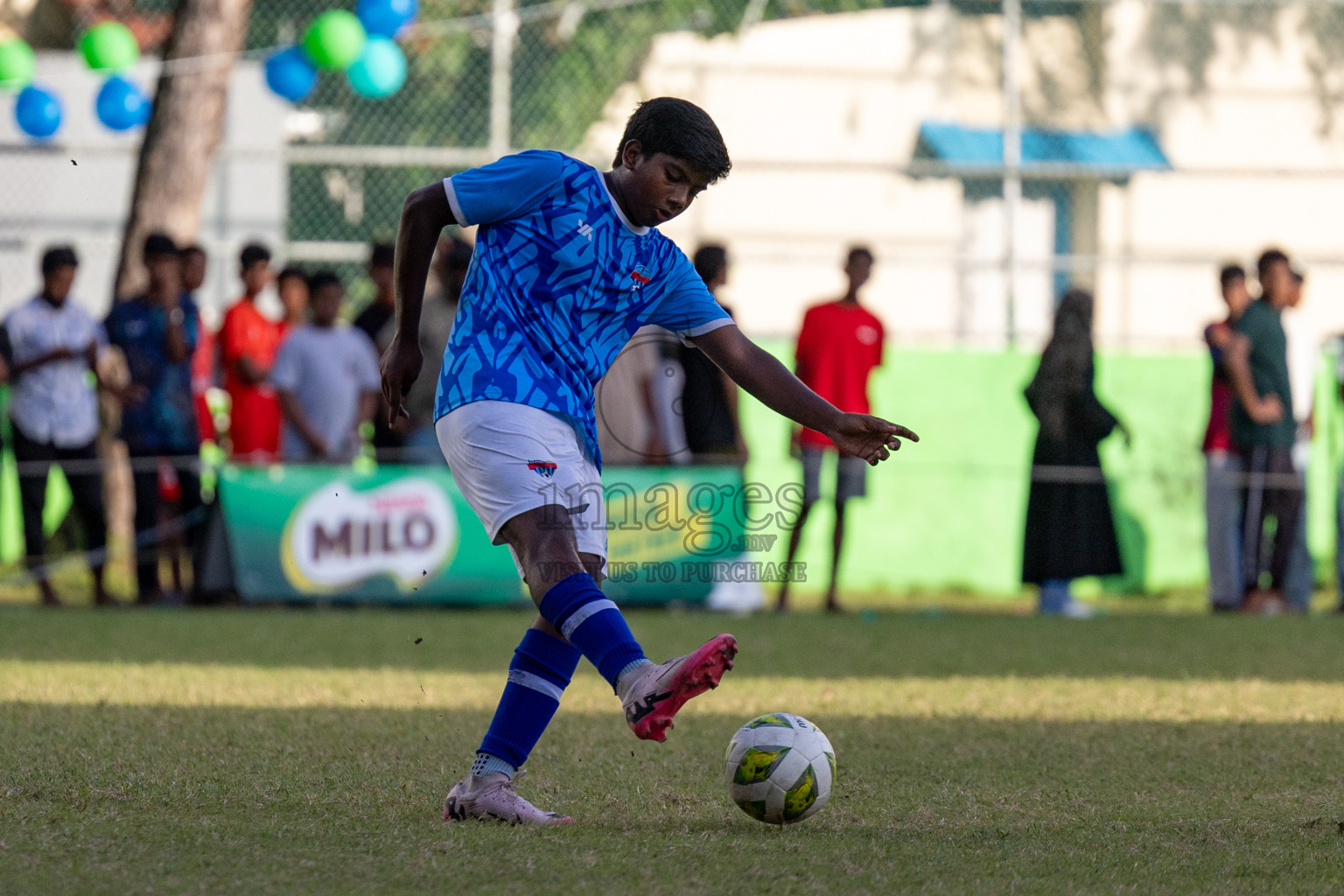 Day 4 of MILO Academy Championship 2024 (U-14) was held in Henveyru Stadium, Male', Maldives on Sunday, 3rd November 2024. Photos: Hassan Simah / Images.mv