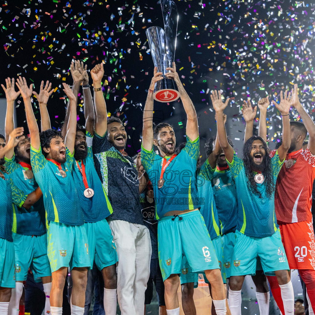 WAMCO vs RRC in the Final of Club Maldives Cup 2024 was held in Rehendi Futsal Ground, Hulhumale', Maldives on Friday, 18th October 2024. Photos: Ismail Thoriq / images.mv