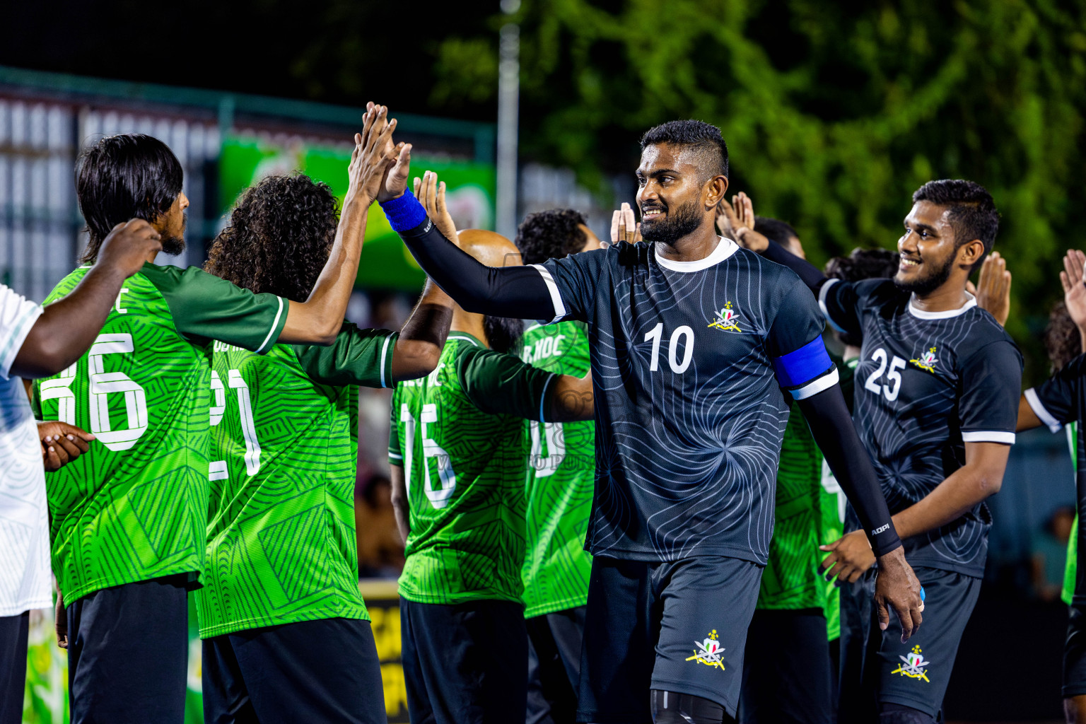 2nd Division Final of 8th Inter-Office/Company Handball Tournament 2024, held in Handball ground, Male', Maldives on Tuesday, 17th September 2024 Photos: Nausham Waheed/ Images.mv