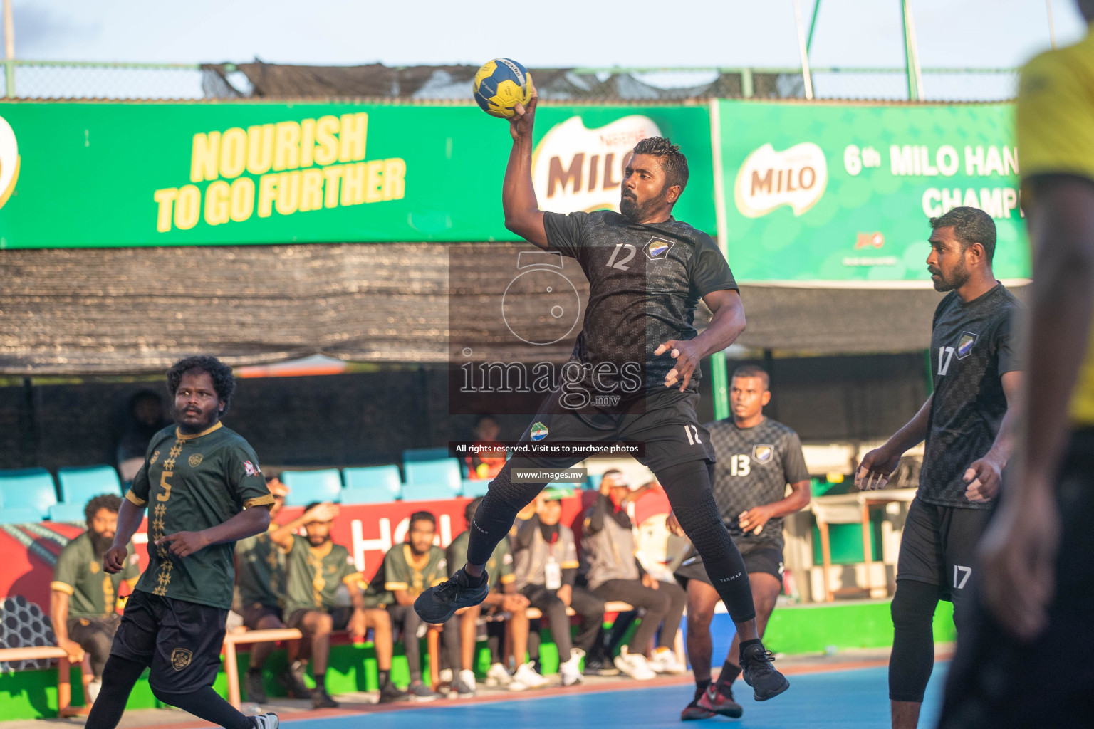 Day 5 of 6th MILO Handball Maldives Championship 2023, held in Handball ground, Male', Maldives on Friday, 24th May 2023 Photos: Shuu Abdul Sattar/ Images.mv