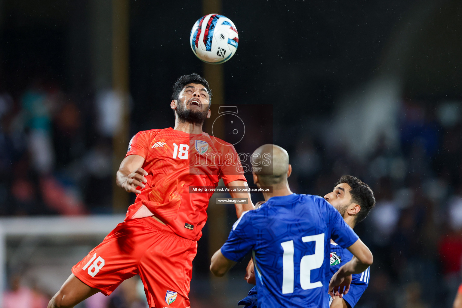 Kuwait vs India in the Final of SAFF Championship 2023 held in Sree Kanteerava Stadium, Bengaluru, India, on Tuesday, 4th July 2023. Photos: Nausham Waheed / images.mv