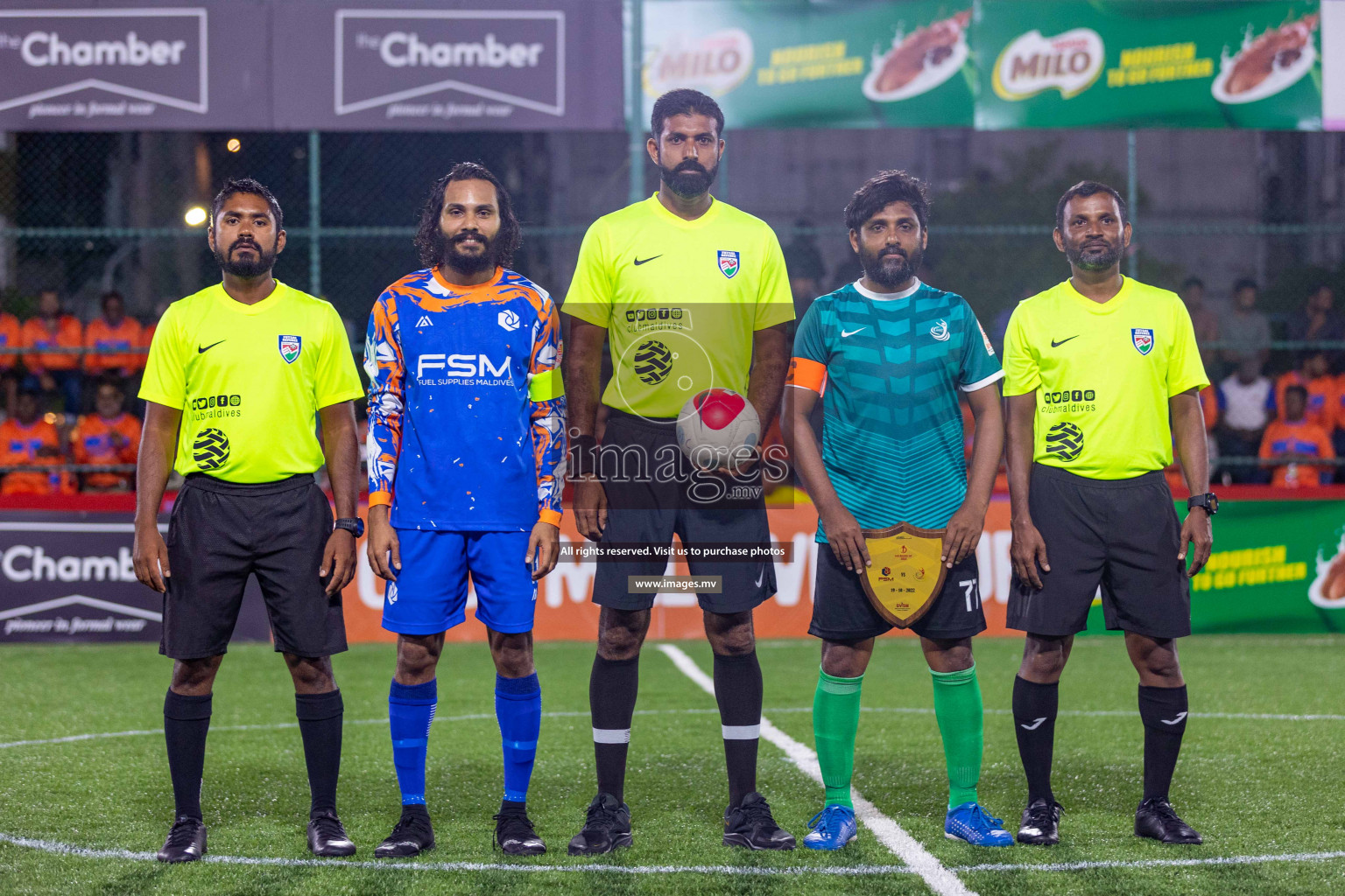 Team FSM vs HARC in Club Maldives Cup 2022 was held in Hulhumale', Maldives on Wednesday, 19th October 2022. Photos: Ismail Thoriq / images.mv