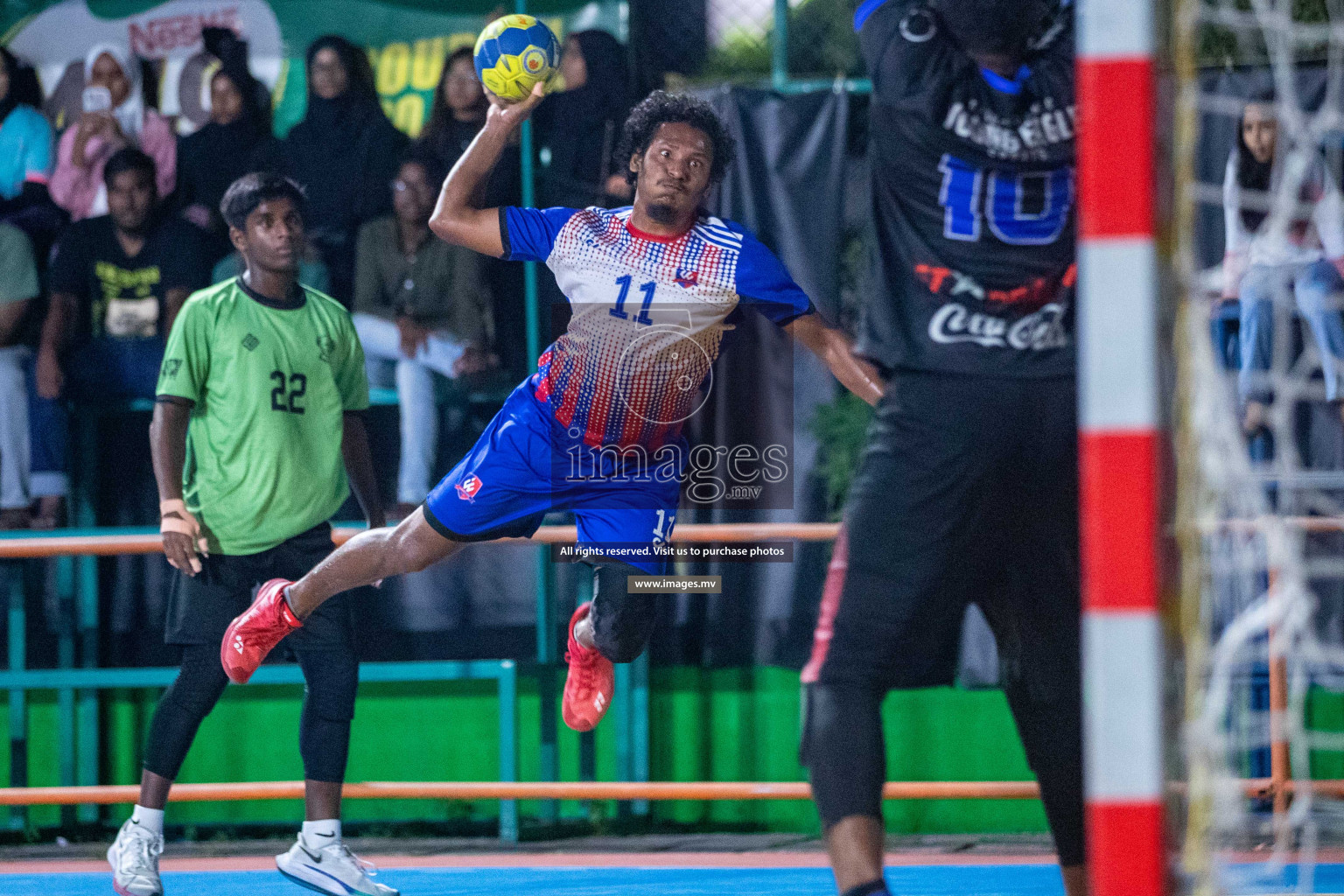 Day 7 of 6th MILO Handball Maldives Championship 2023, held in Handball ground, Male', Maldives on Friday, 26th May 2023 Photos: Nausham Waheed/ Images.mv