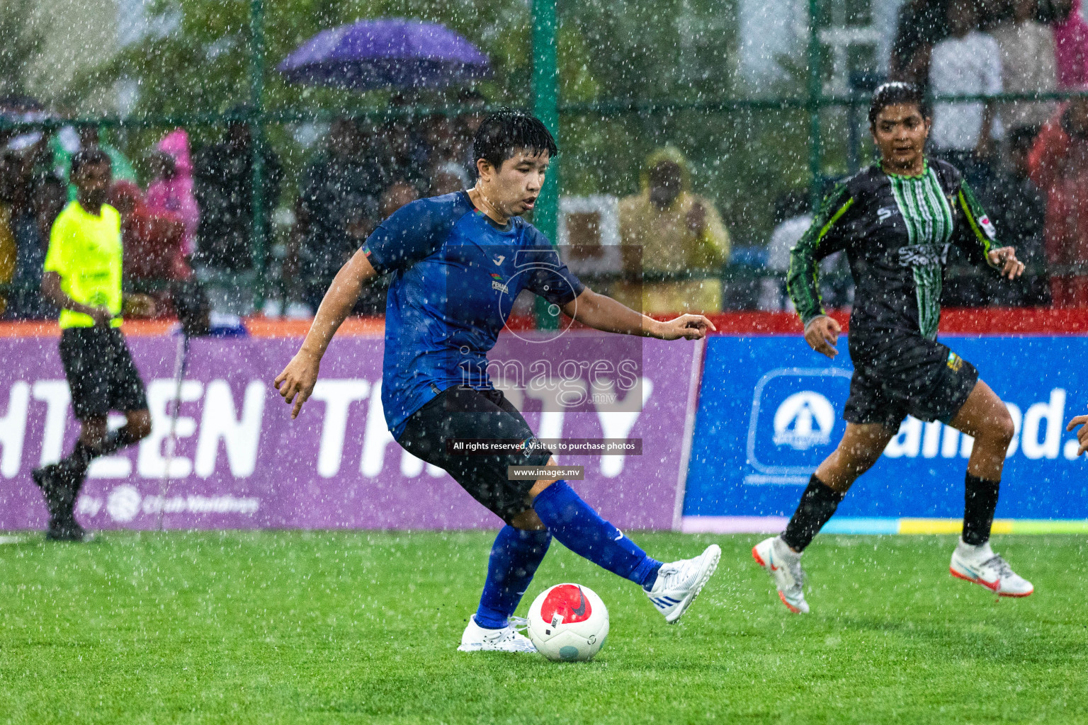 WAMCO vs Team Fenaka in Eighteen Thirty Women's Futsal Fiesta 2022 was held in Hulhumale', Maldives on Friday, 14th October 2022. Photos: Hassan Simah / images.mv