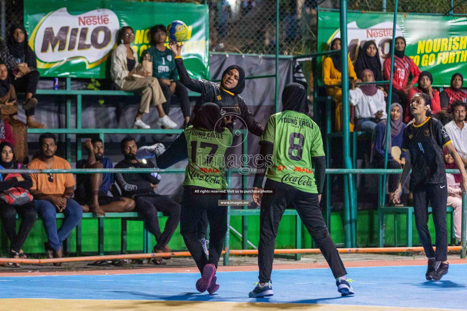 Day 15th of 6th MILO Handball Maldives Championship 2023, held in Handball ground, Male', Maldives on 6th June 2023 Photos: Ismail Thoriq  / Images.mv