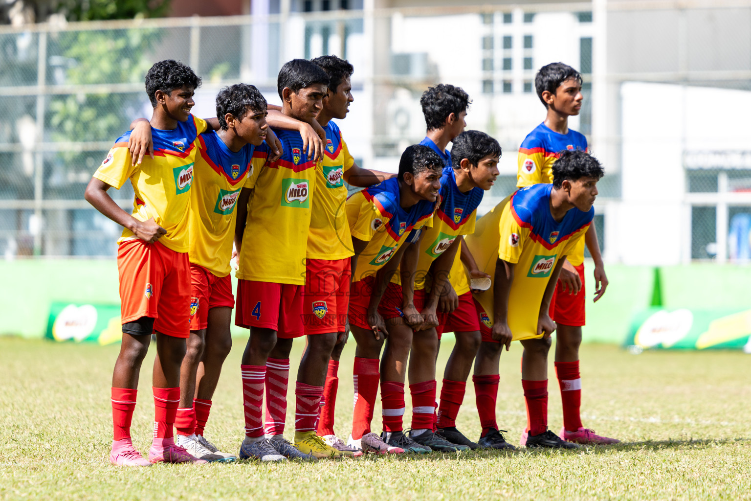 Day 4 of MILO Academy Championship 2024 (U-14) was held in Henveyru Stadium, Male', Maldives on Sunday, 3rd November 2024. 
Photos: Hassan Simah / Images.mv