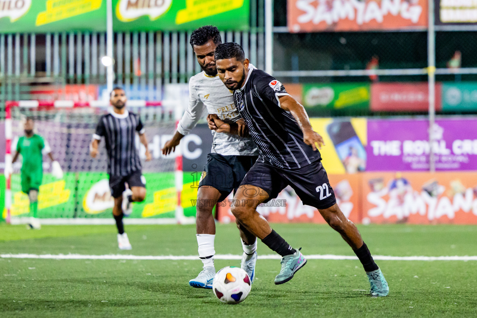 DSC vs Prison Club in Round of 16 of Club Maldives Cup 2024 held in Rehendi Futsal Ground, Hulhumale', Maldives on Tuesday, 8th October 2024. Photos: Nausham Waheed / images.mv