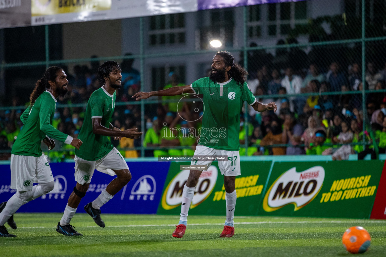 Team FSM vs Club HDC in the Quarter Finals of Club Maldives 2021 held at Hulhumale;, on 12th December 2021 Photos: Ismail Thoriq / images.mv