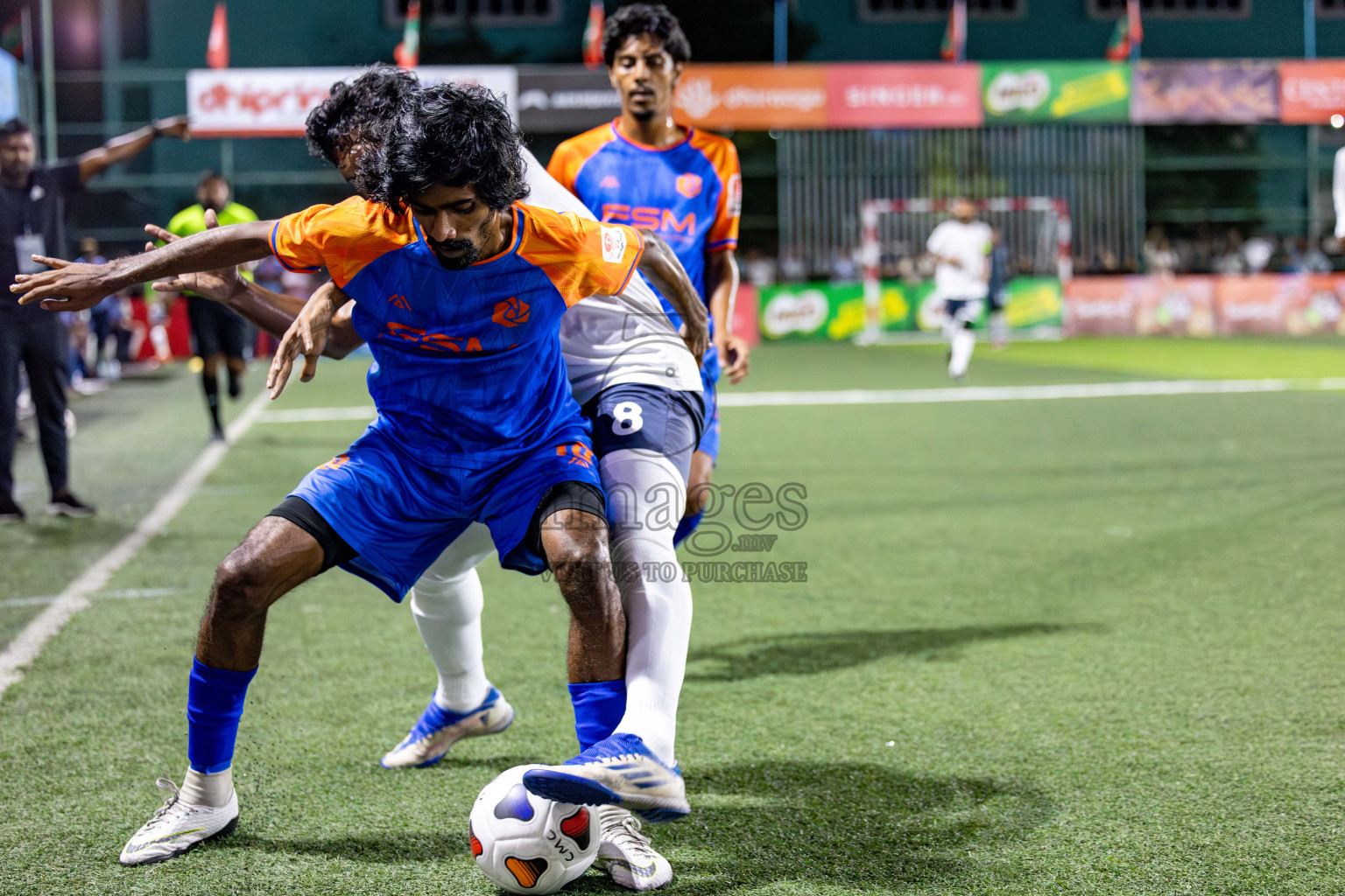 MACL vs TEAM FSM in Club Maldives Cup 2024 held in Rehendi Futsal Ground, Hulhumale', Maldives on Monday, 23rd September 2024. 
Photos: Hassan Simah / images.mv