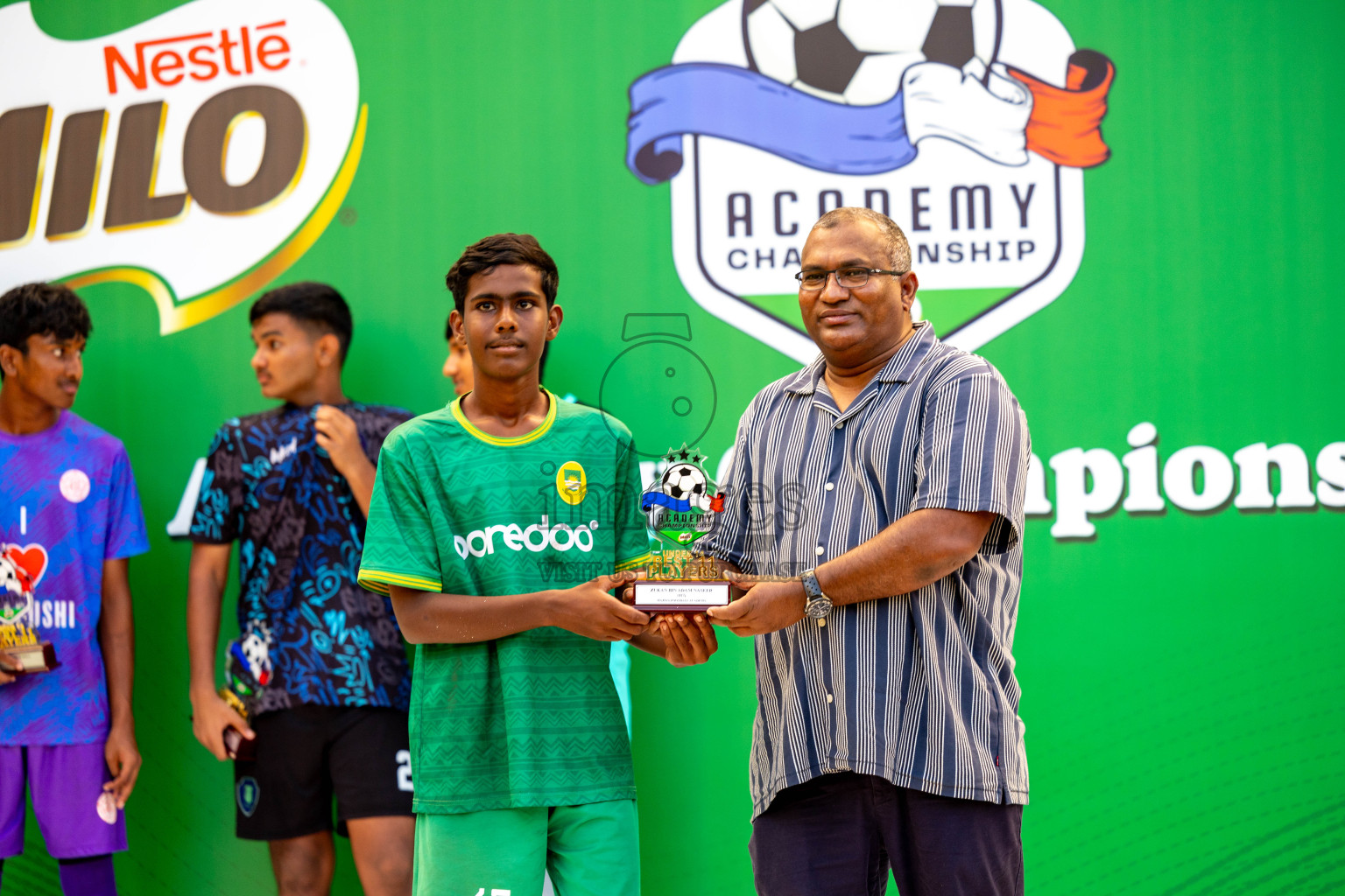 Day 4 of MILO Academy Championship 2024 (U-14) was held in Henveyru Stadium, Male', Maldives on Sunday, 3rd November 2024. Photos: Ismail Thoriq / Images.mv