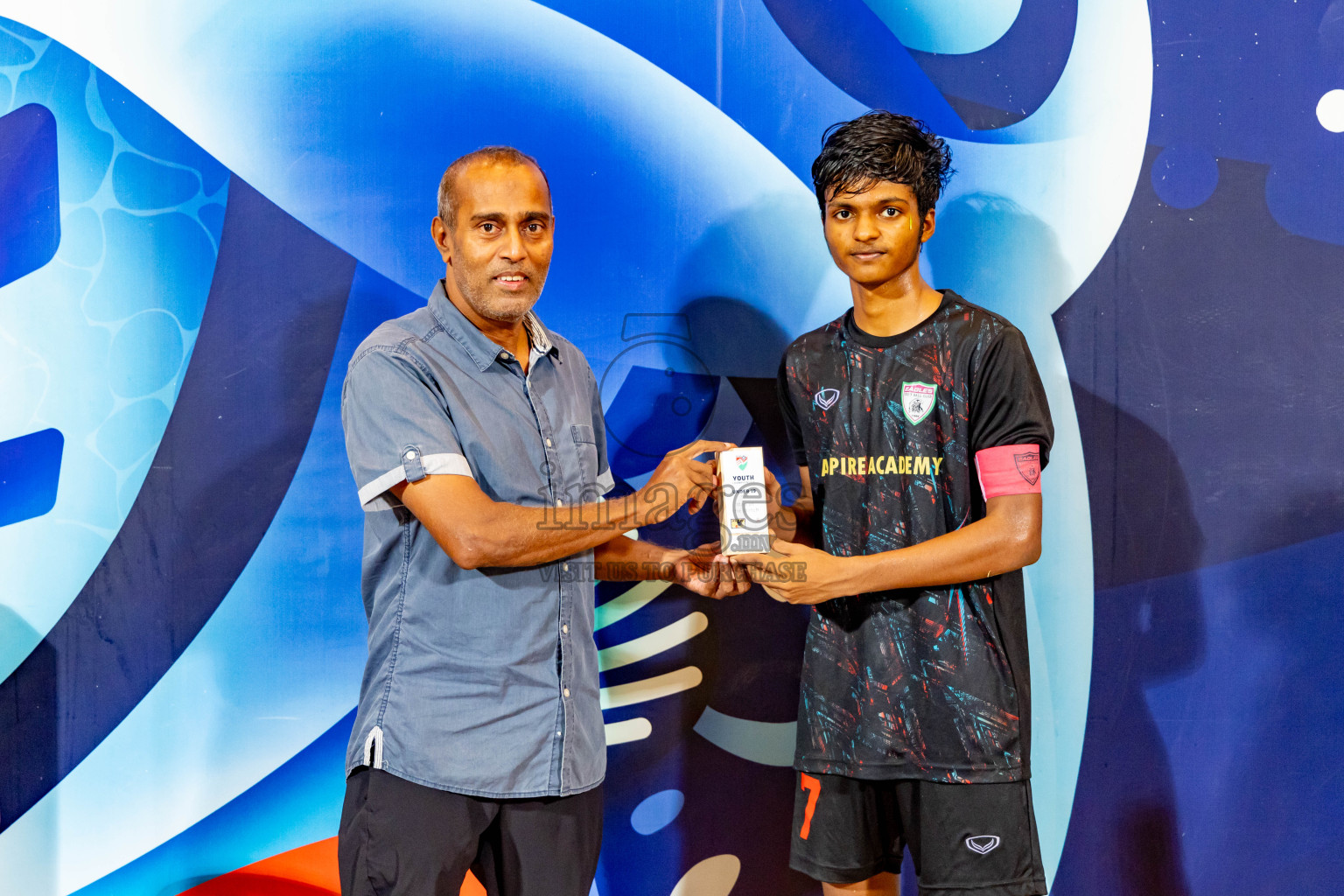 Club Green Street vs Club Eagles in Day 6 of Under 19 Youth Championship 2024 was held at National Stadium in Male', Maldives on Monday, 24th June 2024. Photos: Nausham Waheed / images.mv