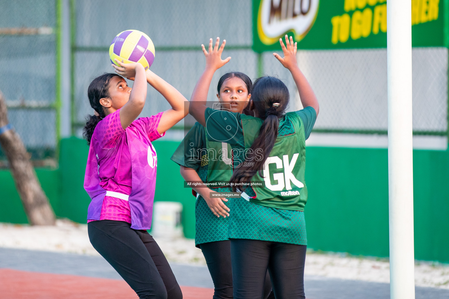 Day 8 of Junior Netball Championship 2022 on 11th March 2022 held in Male', Maldives. Photos by Nausham Waheed & Hassan Simah